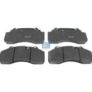 DT Spare Parts 10.34125 Disc brake pad kit, W: 247.6 mm, S: 30 mm, H: 105 mm
