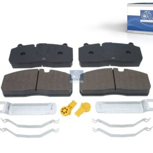 DT Spare Parts 10.34128 Disc brake pad kit, W: 210 mm, S: 30 mm, H: 93.8 mm