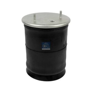 DT Spare Parts 10.36005 Air spring, with plastic piston, D: 259 mm, Dmax: 300 mm, M12 x 1,75, M22 x 1,5, L: 320 mm