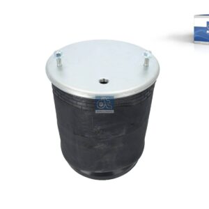 DT Spare Parts 10.36007 Air spring, with steel piston, D: 285 mm, Dmax: 335 mm, M12 x 1,75, M22 x 1,5, L: 400 mm
