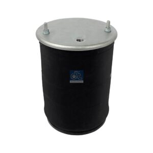DT Spare Parts 10.36034 Air spring, with plastic piston, D: 286 mm, Dmax: 400 mm, M12 x 1,75, M22 x 1,5, L: 470 mm