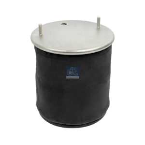 DT Spare Parts 10.36037 Air spring, with plastic piston, D: 285 mm, Dmax: 335 mm, M12, M22 x 1,5, L: 420 mm