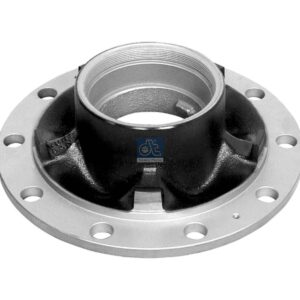 DT Spare Parts 10.40400 Wheel hub, without bearings, d1: 147 mm, d2: 147 mm, D: 376 mm, 10 bores, b: 25.5 mm, H: 152 mm