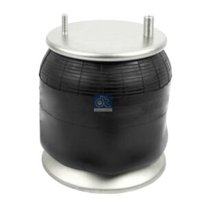 DT Spare Parts 10.46003 Air spring, with steel piston, D: 226 mm, Dmax: 315 mm, M12, M20 x 1,5, L: 371 mm