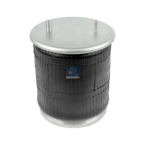 DT Spare Parts 10.46008 Air spring, with aluminium piston, D: 287 mm, Dmax: 330 mm, M12, M20 x 1,5, L: 450 mm