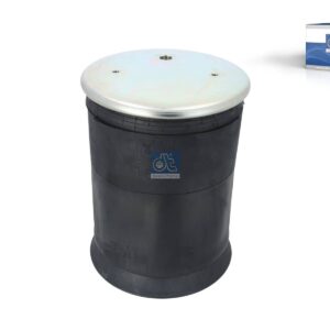 DT Spare Parts 10.56001 Air spring, with plastic piston, D: 259 mm, Dmax: 300 mm, M10, M22 x 1,5, L: 400 mm