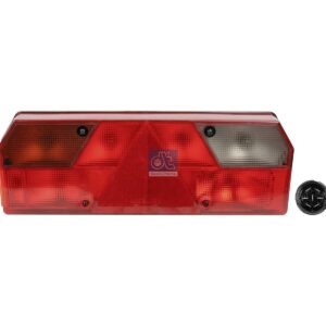 DT Spare Parts 10.59002 Tail lamp, left, 24 V, Lb: 152 mm, L: 415 mm, H: 148 mm, T: 75 mm