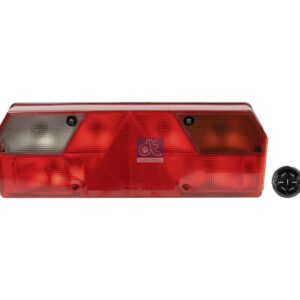 DT Spare Parts 10.59003 Tail lamp, right, 24 V, Lb: 152 mm, L: 415 mm, H: 148 mm, T: 75 mm