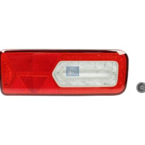 DT Spare Parts 10.59010 Tail lamp, left, 24 V, Lb: 152 mm, L: 350 mm, H: 130 mm, T: 40 mm