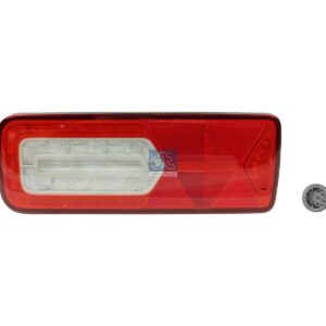 DT Spare Parts 10.59011 Tail lamp, right, 24 V, Lb: 152 mm, L: 350 mm, H: 130 mm, T: 40 mm