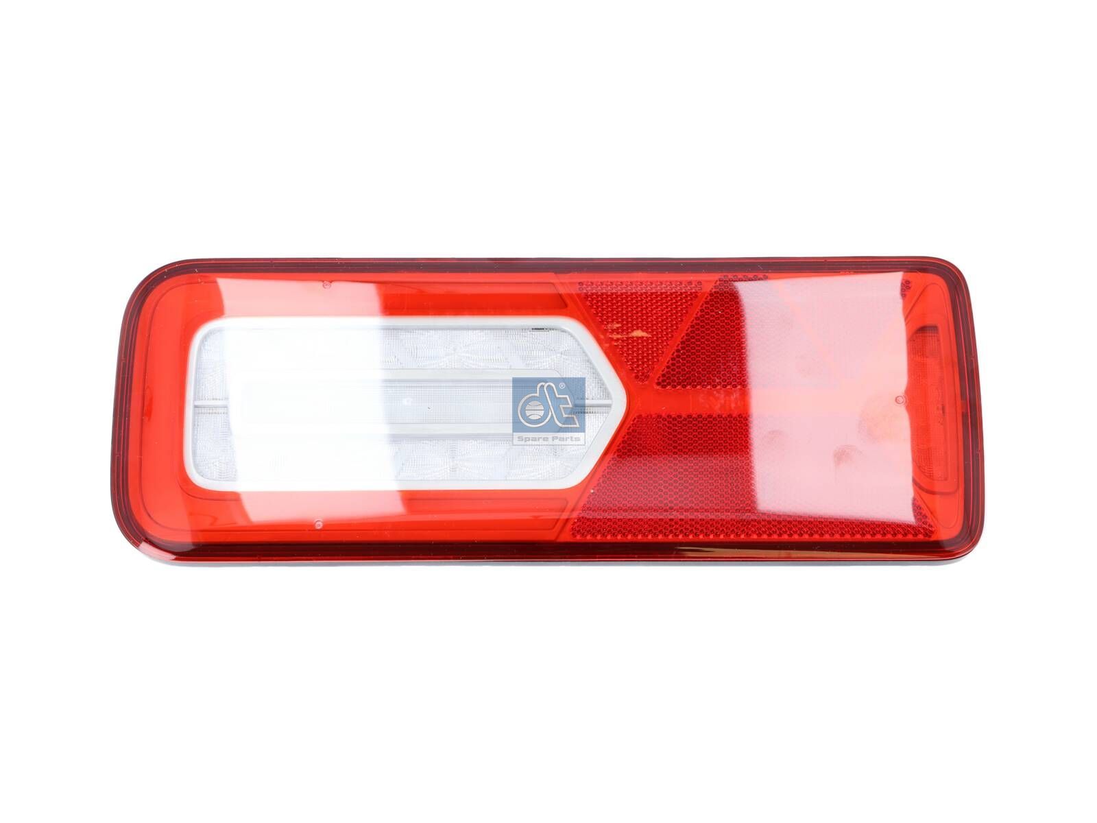 DT Spare Parts 10.59012 Tail lamp, left, 24 V, Lb: 152 mm, L: 350 mm, H: 130 mm, T: 40 mm