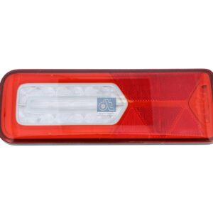DT Spare Parts 10.59013 Tail lamp, right, 24 V, Lb: 152 mm, L: 350 mm, H: 130 mm, T: 40 mm