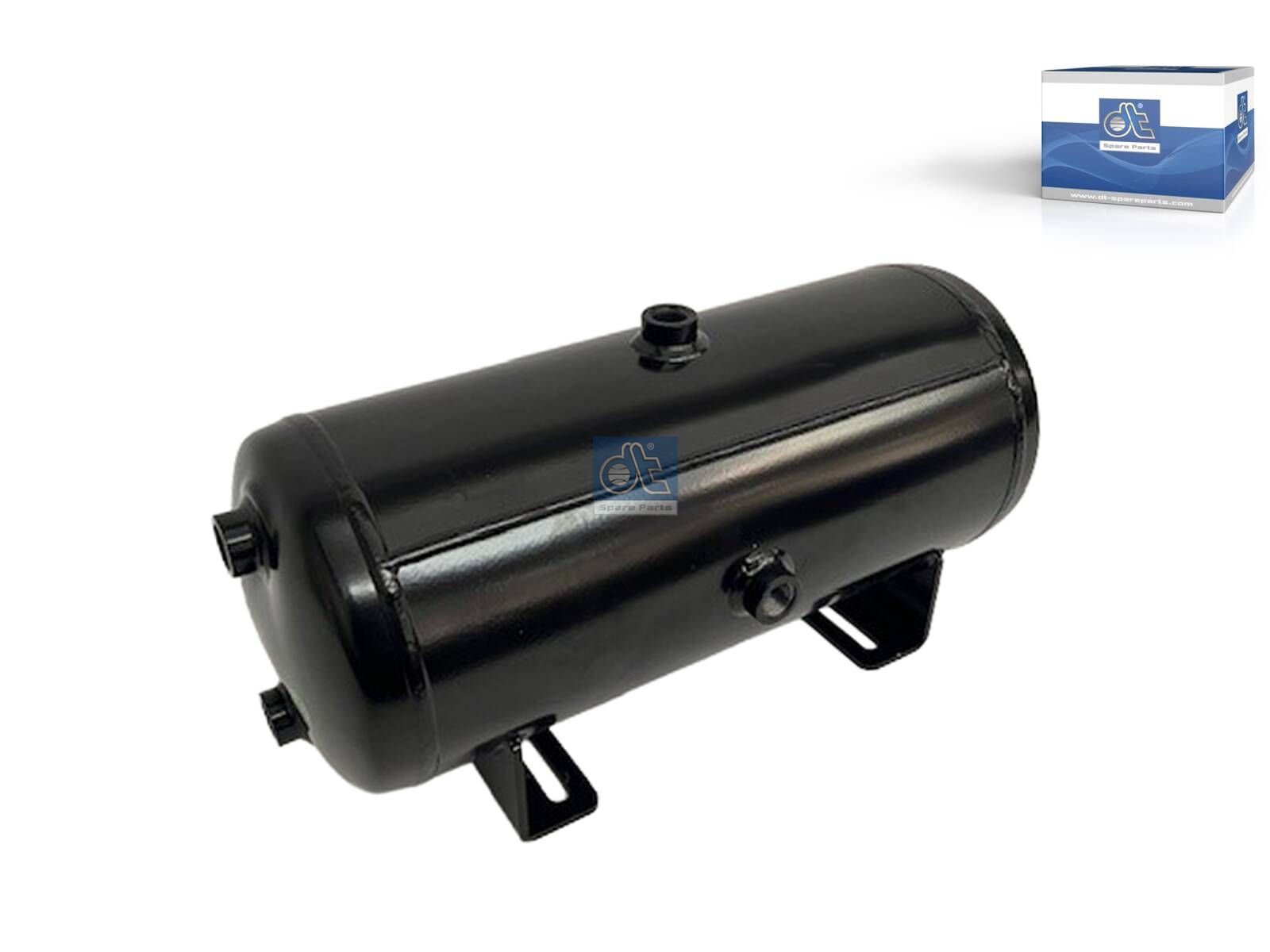 DT Spare Parts 10.60001 Air tank, 15 l, D: 206 mm, L: 530 mm, 12.5 bar