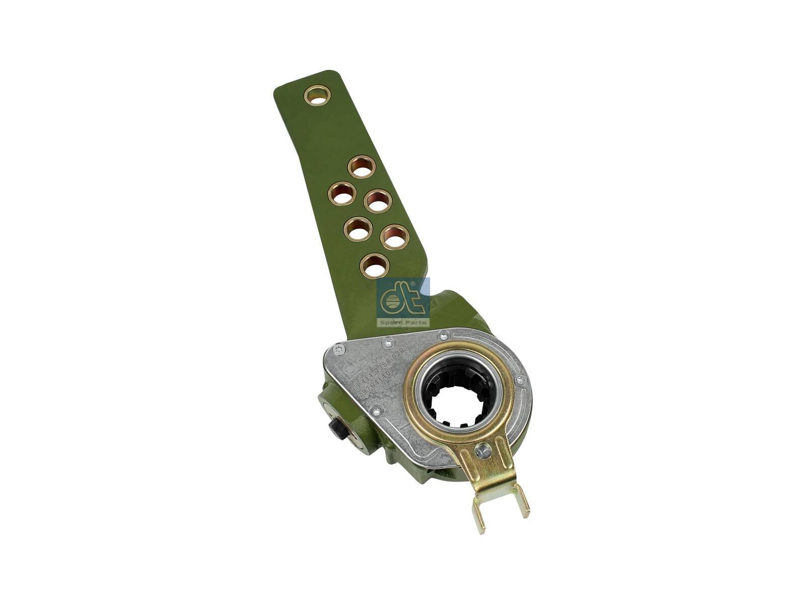 DT Spare Parts 10.63020 Slack adjuster, automatic, SAE 1 1/2'' 10, 7 bores, b: 14 mm, Lb: 105 mm, Lb1: 120 mm, Lb2: 135 mm, Lb3: 150 mm, Lb4: 165 mm, Lb5: 180 mm, L: 250 mm, 10 teeth