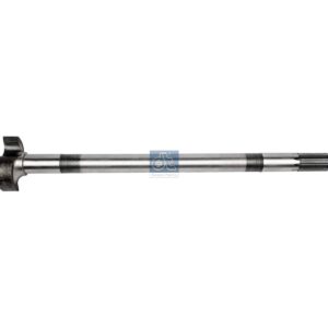 DT Spare Parts 10.63101 Brake camshaft, left, D: 38 mm, L1: 635 mm, L3: 590 mm, 10 teeth