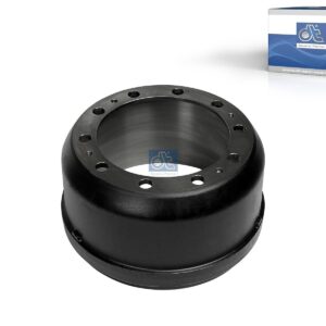 DT Spare Parts 10.63200 Brake drum, D: 419 mm, 10 bores, b: 26 mm, P: 335 mm, d: 288 mm, H: 254 mm, B: 212 mm