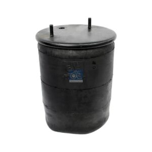 DT Spare Parts 10.66000 Air spring, with steel piston, D: 258 mm, Dmax: 300 mm, M12 x 1,75, M22 x 1,5, L: 425 mm