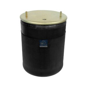 DT Spare Parts 10.66006 Air spring, with steel piston, D: 311.5 mm, Dmax: 339 mm, M12, M22 x 1,5, L: 400 mm
