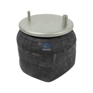 DT Spare Parts 10.96004 Air spring, without piston, D1: 227 mm, D2: 254 mm, M12, M20 x 1,5, L: 428 mm