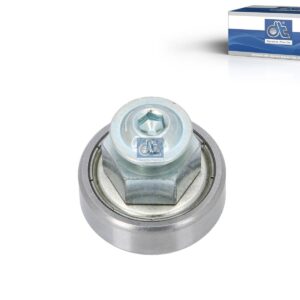 DT Spare Parts 10.98851 Roller, trailer tarpaulin, D: 24 mm, H1: 8 mm, H2: 15 mm