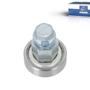 DT Spare Parts 10.98854 Roller, trailer tarpaulin, D: 26 mm, SW: 14, H1: 8 mm, H2: 20 mm