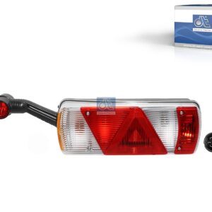 DT Spare Parts 10.99007 Tail lamp, left