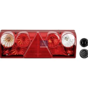 DT Spare Parts 10.99015 Tail lamp, left, L: 420 mm, H: 148 mm, T: 85 mm