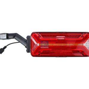 DT Spare Parts 10.99105 Tail lamp, left, with clearance lamp, Lb: 152 mm, L: 360 mm, H: 146 mm, T: 45 mm, LED / ASS2 / 4x2 pol, 7 poles