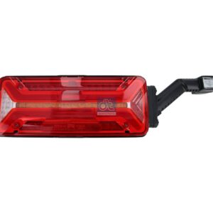DT Spare Parts 10.99106 Tail lamp, right, with clearance lamp, Lb: 152 mm, L: 360 mm, H: 146 mm, T: 45 mm, LED / ASS2 / 4x2 pol, 7 poles