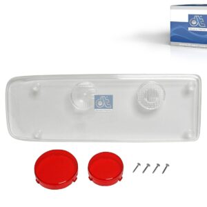 DT Spare Parts 10.99219 Tail lamp glass, left