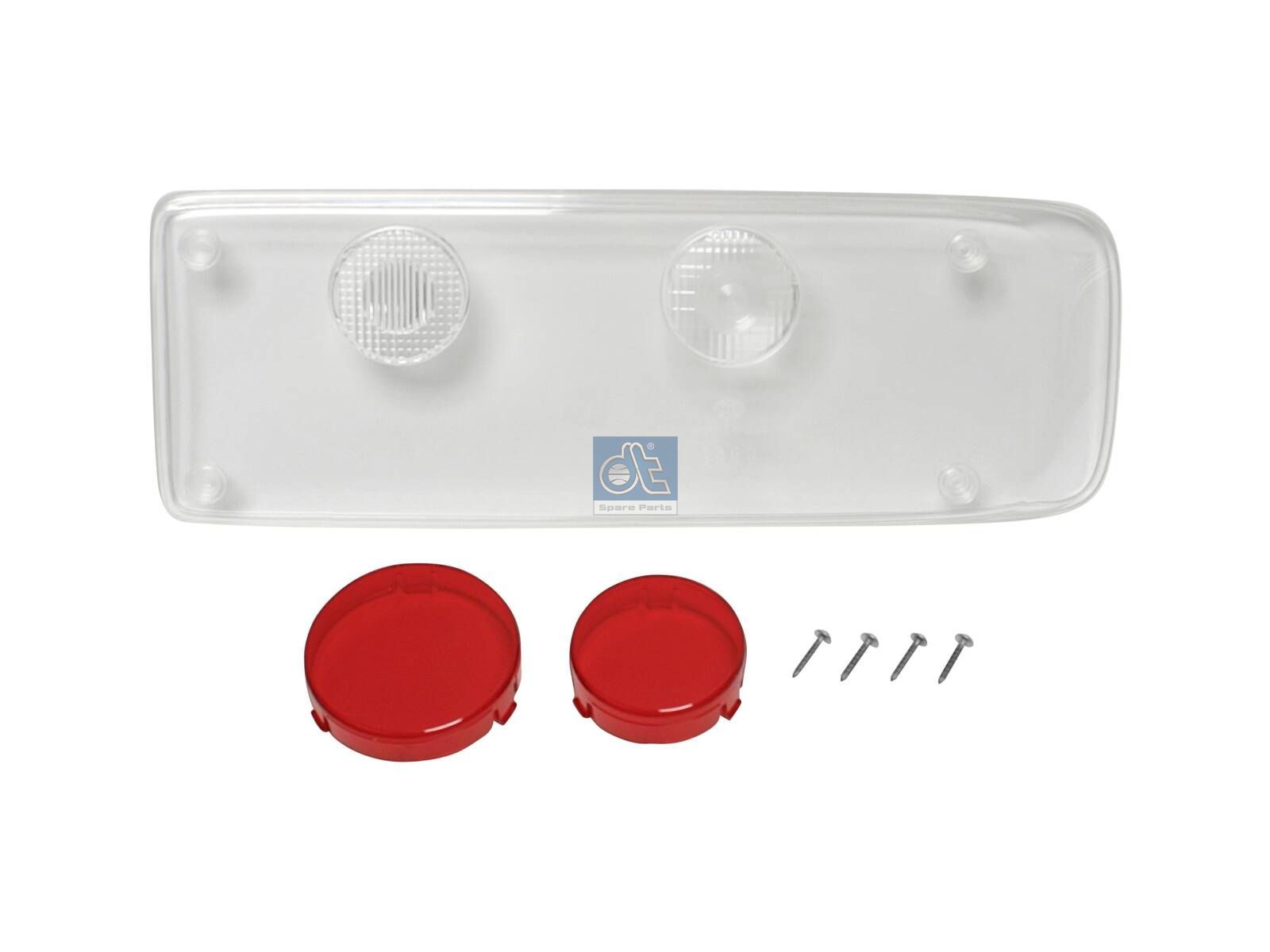 DT Spare Parts 10.99220 Tail lamp glass, right