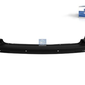 DT Spare Parts 11.00040 Bumper, rear, black
