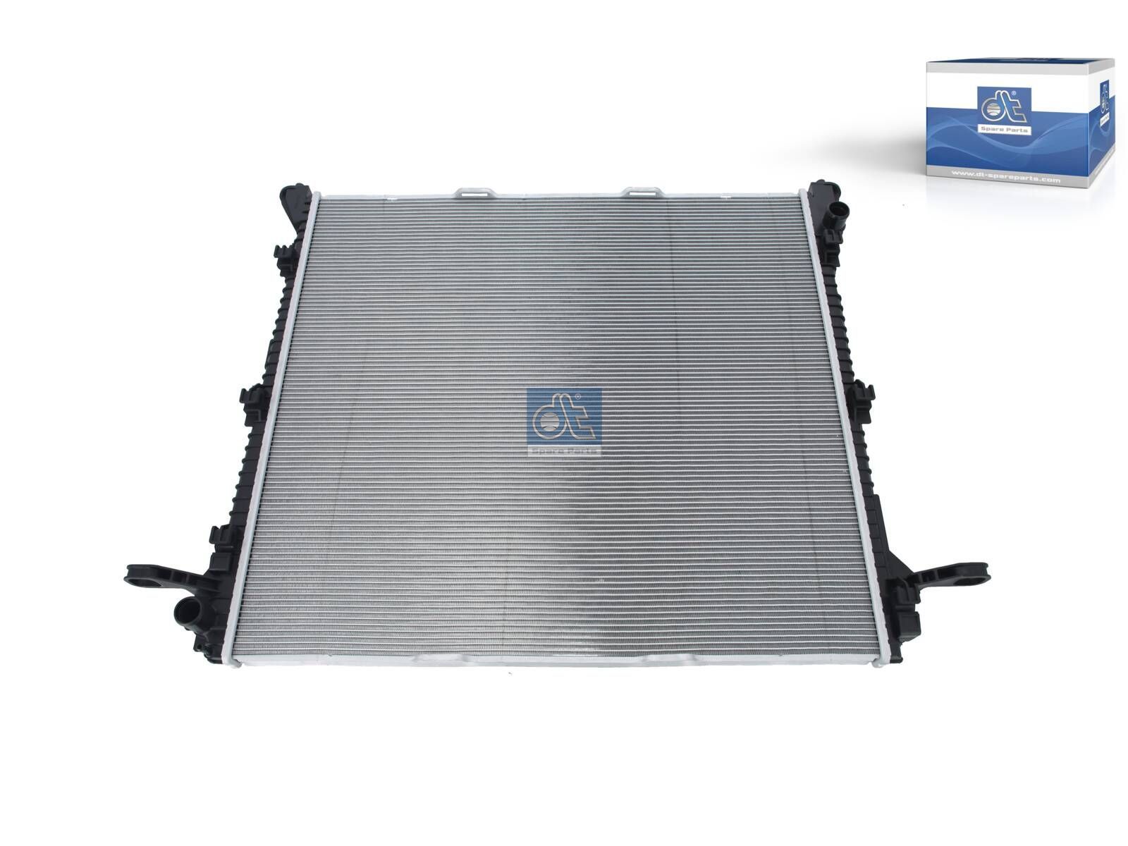 DT Spare Parts 11.14042 Radiator, L: 718 mm, W: 665 mm, T: 22 mm