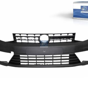 DT Spare Parts 11.71015 Bumper, front, black
