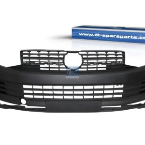 DT Spare Parts 11.71018 Bumper, front, black