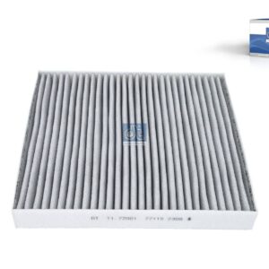 DT Spare Parts 11.72001 Cabin air filter, activated carbon with polyphenol, L: 254 mm, W: 235 mm, H: 32 mm