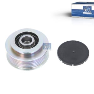 DT Spare Parts 11.80313 Pulley, Alternator, M16 x 1,5, W: 40 mm, 6 grooves