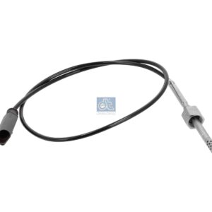 DT Spare Parts 11.80628 Exhaust gas temperature sensor, M14 x 1,5, SW: 17, L: 810 mm, L: 660 mm, 2 poles