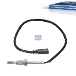 DT Spare Parts 11.80637 Exhaust gas temperature sensor, M14 x 1,5, SW: 17, L: 610 mm, L: 470 mm, 2 poles