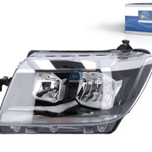 DT Spare Parts 11.84112 Headlamp, left, with adjusting motor, 12 V, H7