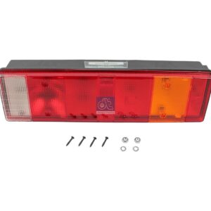 DT Spare Parts 11.84554 Tail lamp, left, with license plate lamp