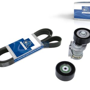 DT Spare Parts 11.90211 Belt tensioner kit, with multiribbed belt