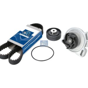 DT Spare Parts 11.90225 Timing belt kit, with water pump, W: 26.5 mm, 122 teeth