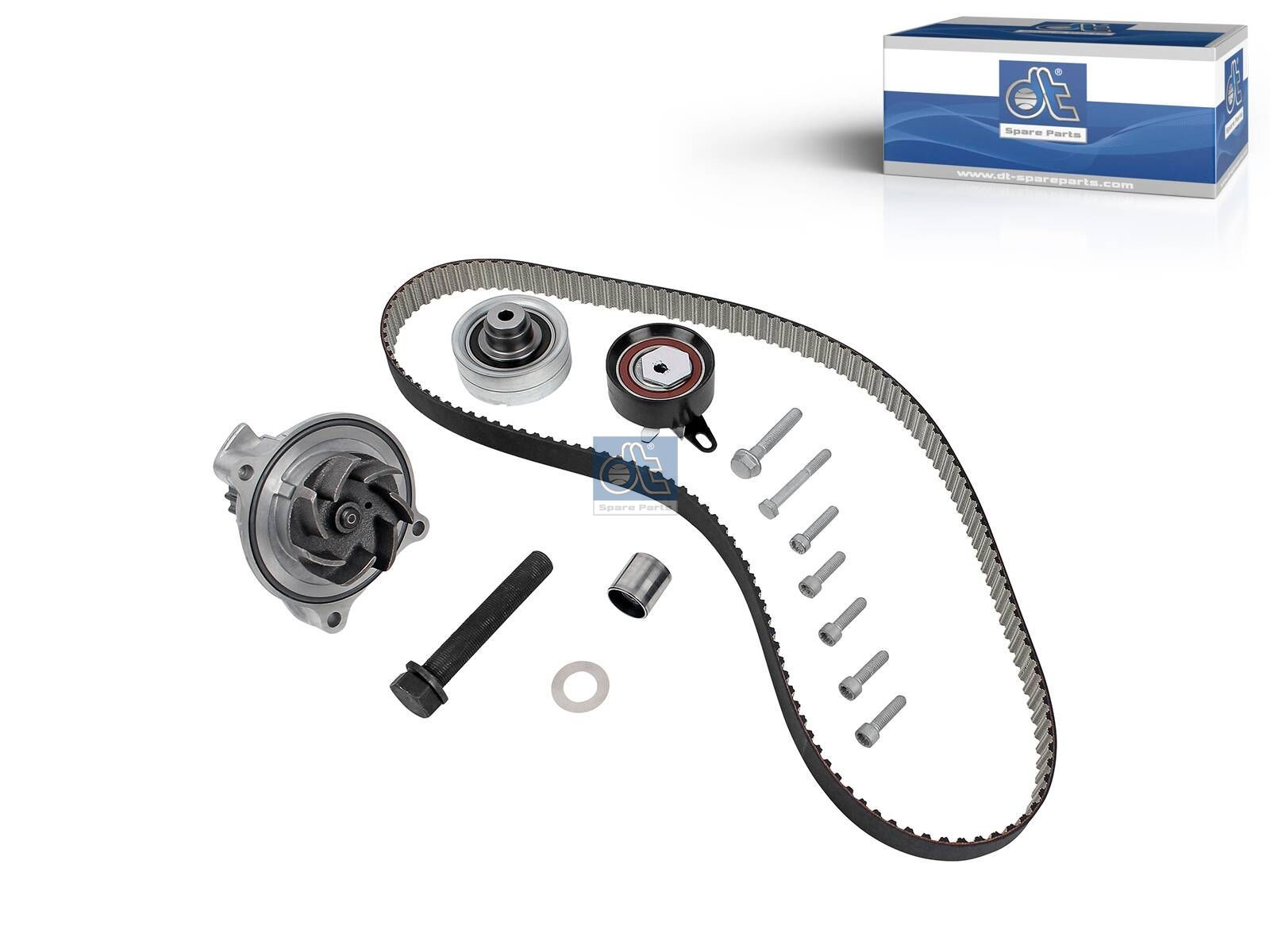 DT Spare Parts 11.90227 Timing belt kit, with water pump, W: 26 mm, 141 teeth