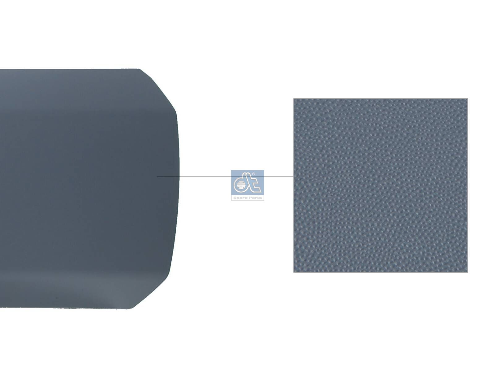 DT Spare Parts 12.00057 Cover moulding, door, front, left
