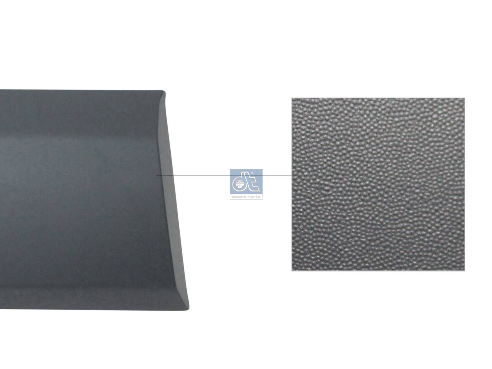 DT Spare Parts 12.00060 Cover moulding, door, rear, right