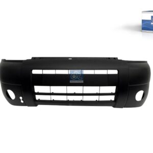 DT Spare Parts 12.00090 Bumper, with holes for foglights, front