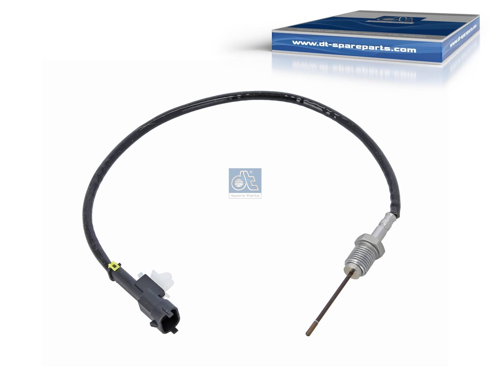 DT Spare Parts 12.24252 Exhaust gas temperature sensor, M14 x 1,5, SW: 16, L: 500 mm, L: 350 mm, 2 poles