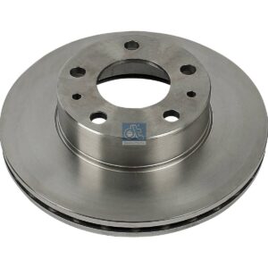 DT Spare Parts 12.41000 Brake disc, D: 280 mm, 5 bores, P: 118 mm, d: 73 mm, H: 65.6 mm, S: 24 mm, s: 21.9 mm
