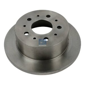 DT Spare Parts 12.41001 Brake disc, D: 280 mm, 5 bores, P: 118 mm, d: 72 mm, H: 82 mm, S: 16 mm, s: 14.2 mm